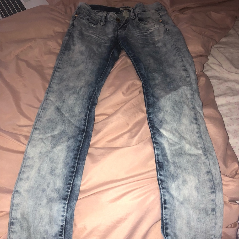Arden B acid wash jeans